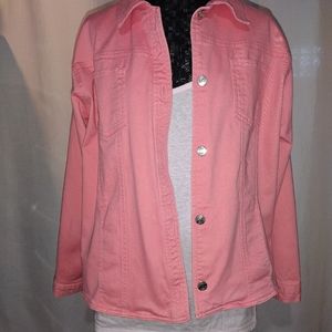 Pink Jean jacket